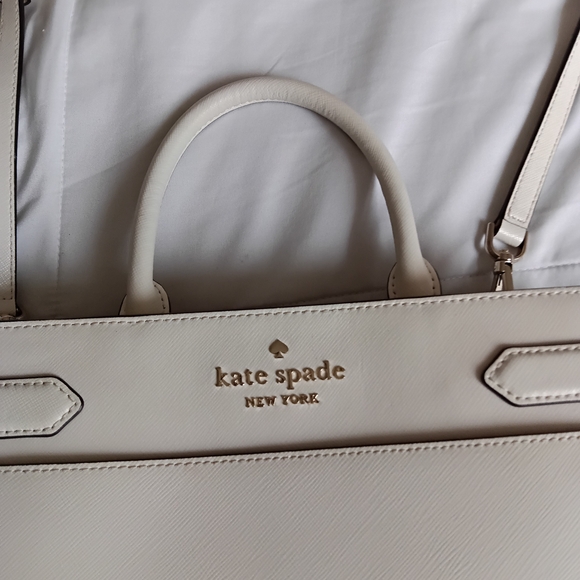 Kate Spade White Handbag - Picture 7 of 11
